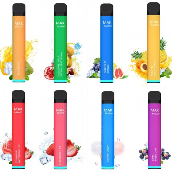 2024 Best Wholesale Disposable MAK 600 Vapes