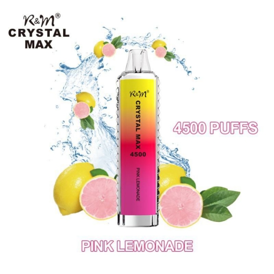 R&M Ultimate Disposable Vape Pen R&m Crystal Max 4500 Wholesale