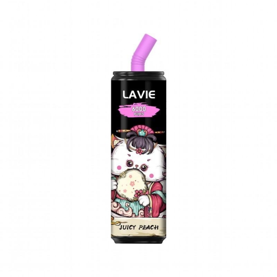 110*30mm Lavie 6000 Puffs Wholesale Disposable Vape