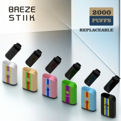 Breze Breze Stiik Tank Kit 2000 Puffs Disposable Vape Pens