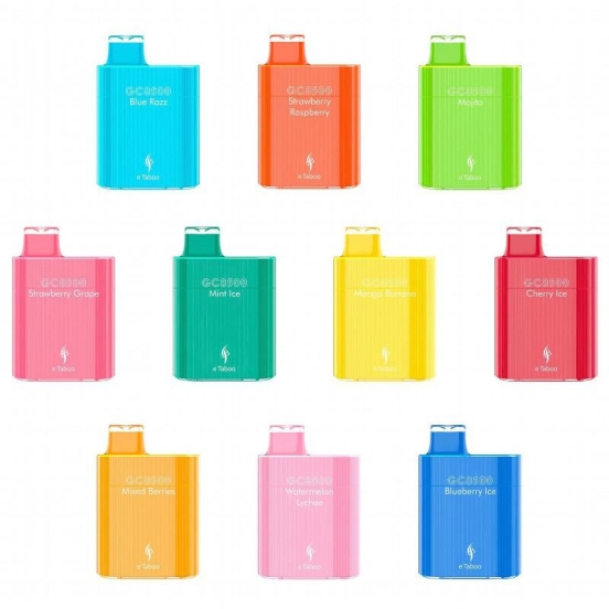 Disposable Vape Brands e Taboo Etaboo Gc8500