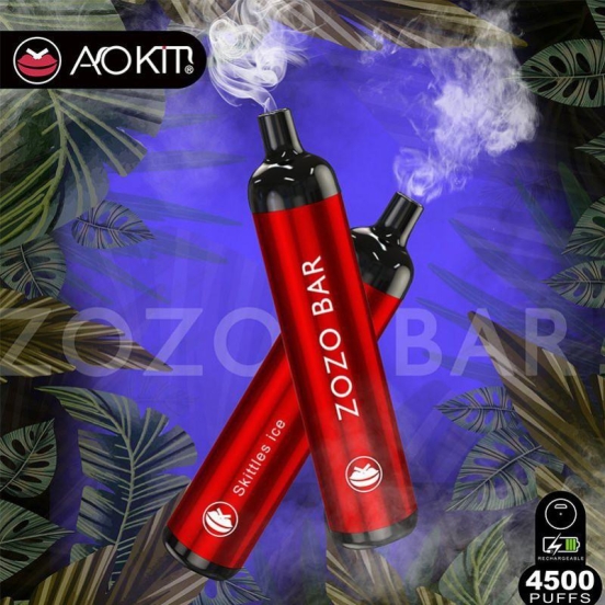Wide Flavor Selection Baish Aokit Zozo 4500 Wholesale Price Disposable Vape Pen