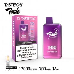 Tastefpg Tastefog Fade 12000 Puffs Vape Disposables