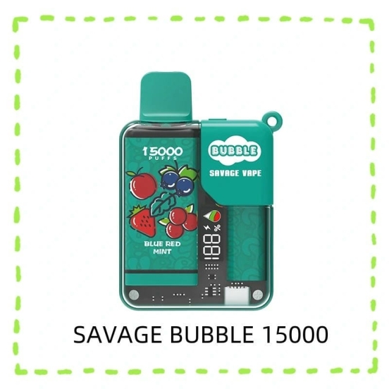  Disposable Vapes Savage Bubble 15000 Wholesale