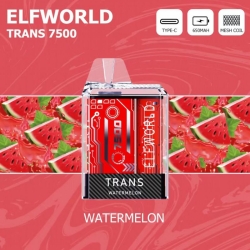 Elfworld Trans  11 Flavors 7500 Puffs Disposable E-cigarette Puff