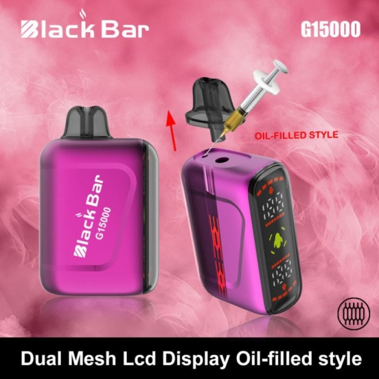 Superior Quality Wholesale Black OR Customizer Your Brand G15 15000 Puffs Vape Disposables