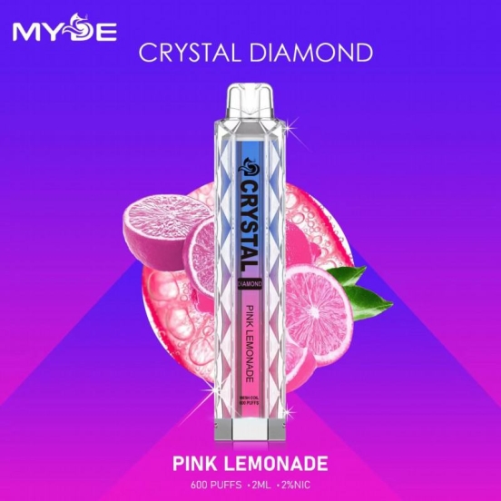 Wholesale SIGELANG Myde Crystal Diamond 600 Puffs Vape