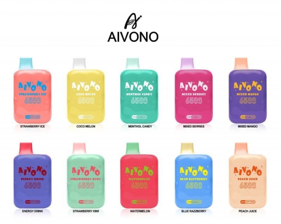 Premium Vape Pen Disposable Aivono Aivono 6500 6500+ Puffs Vape Wholesale
