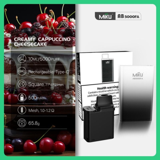2024 Bulk Price Disposable Miku Ab5000fa1420 Vape Pen Wholesale Price