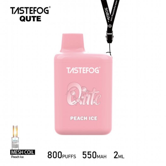 2024's Finest Vaping TASTEFOG Tastefog Qute 800 Puffs Disposable Vape Pen Wholesale