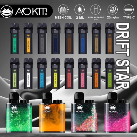 2024 Best Disposable Baish Aokit Drift Star Pod Vape Bar Wholesale