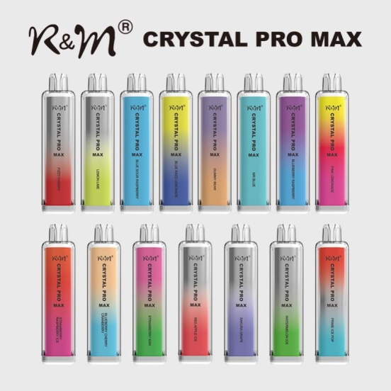 R&M R&m Crystal Max 4500 Disposable Vapes Wholesale