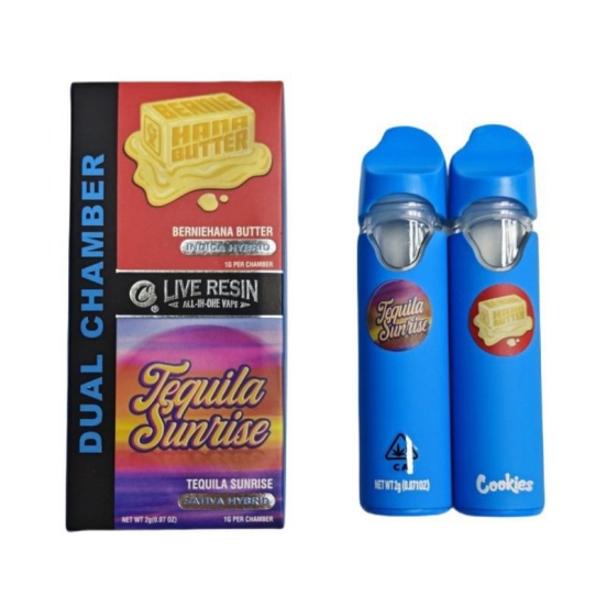 Bulk Pricing no Vape Pens Cookies Dual Chamber 1ml+1ml