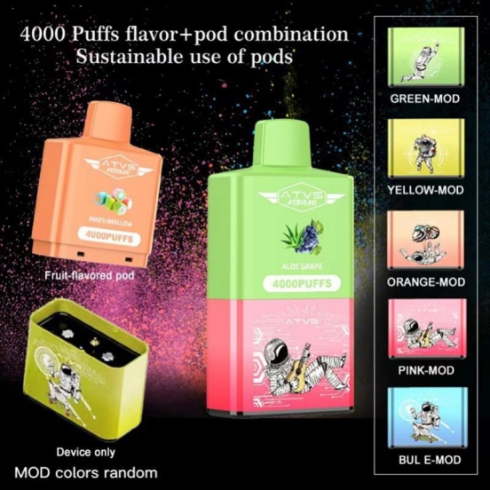 AIM Atvs 4000 Puffs Disposables Vape Wholesale