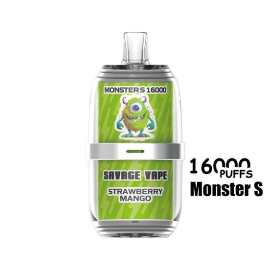 2024 Best Vape Pen Savage Monster Whiskey 16k 18000 Puffs Disposable Vape Bulk Price