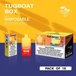 Disposable TUGBOAT Tugboat Evo 6000 Puffs Vape Pens