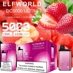 Elfworld Disposable Vape Brands Dc 5000 Puffs