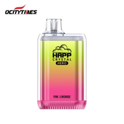 Ocitytimes Happ Crystal Hero 5000 Puffs Vape Bar