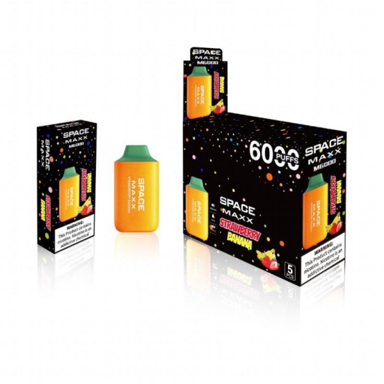 Bulk Price Disposable SPACE MAXX Space Maxx M 6000 Puffs Vapes Wholesale