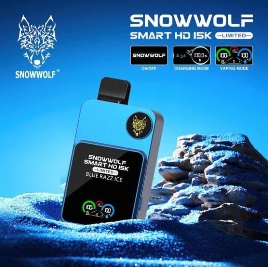 Premium Vape Pen Insta Pen Vape Snowwolf Smart Hd 15k Limited 15000 Puffs