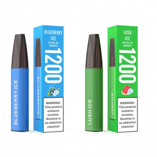 Customizable AIRBAITA Rechargeable S 1200 Puffs Electronic Cigarette