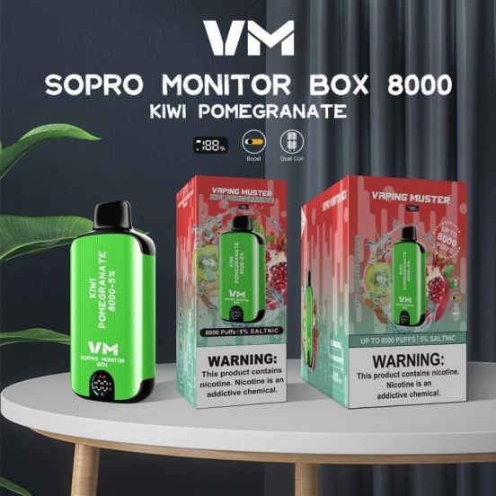 Wholesale Vape Pen Vaping Muster Vmsopro 8000 Puffs