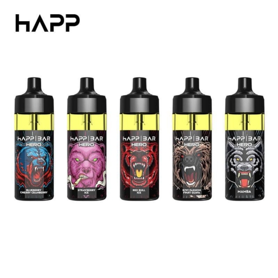Premium Big Puff Pens Plus Ocitytimes/Custom your own brand Happ Hero 8000 Puffs Vape