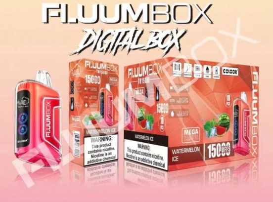 Cheap Pricing zbood Fluum Digital Box 15000 Disposable Vape Pod