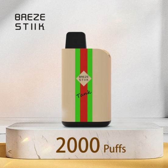 2024 Best Wholesale Breze Breze Stiik Tank Kit 2000 Puffs Disposable Vape Pens