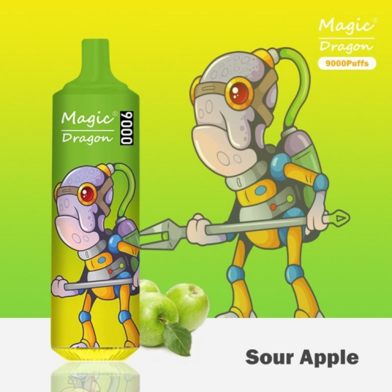 Premium Vape Pen Komodo Komodo Magic Dragon 9000 Puffs Vape Pen Wholesale