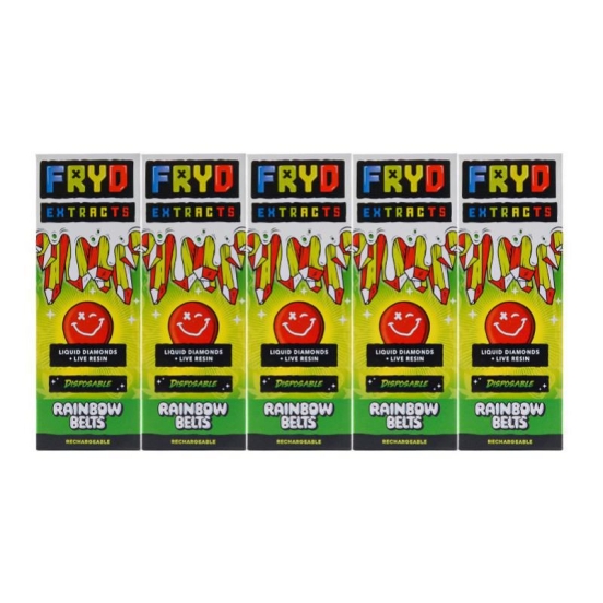 Best Quality Disposable Vape Wholesale Lipufu Fryd Rainbow Belts