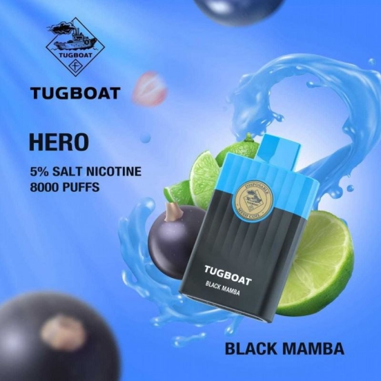 Premium TUGBOAT Tugboat Hero 8000 Puffs Vape Wholesale Price