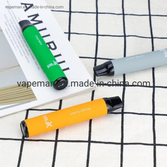 2024 Best Selling Wholesale Disposable Vape man Man Solo X 1500 Puffs