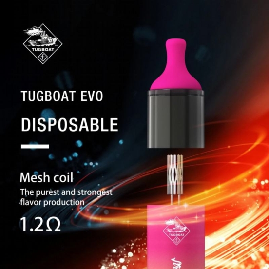 Best Vape Pen TUGBOAT Tugboat Evo 4500 Puffs Disposable Vape Wholesale