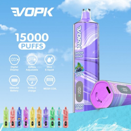 2024 bulk price Vopk 15000 vape big puff pens plus