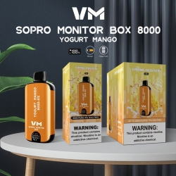 Vaping Muster Vmsopro 8000 Puffs Disposable E-cigarette Nicotine
