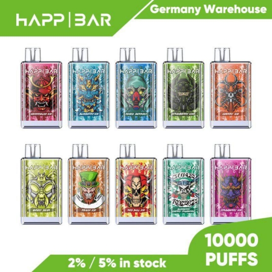 Bestseller Ocitytimes Happ Pure 10000 About 10000 Puffs Disposable Vape Wholesale Price