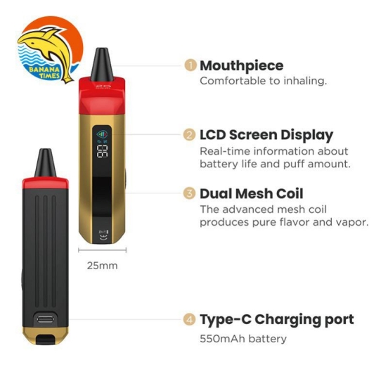 Customizable Disposable Vape BANANATIMES/Custom 100000 Puffs Wholesale