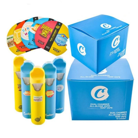 Oem Cookies Cookies Dual Chamber All In One Disposable Disposable Vape Bars Wholesale