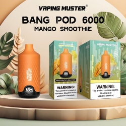 Disposable Bang E-cigarette Vmpod 6000 Puffs Nicotine