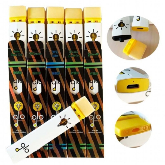 Premium OEM Pen Glo Hits Vape Puffs