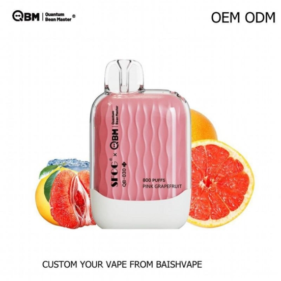 Bestseller Disposable Sfog Qbm Crystal 800 Vape Wholesale