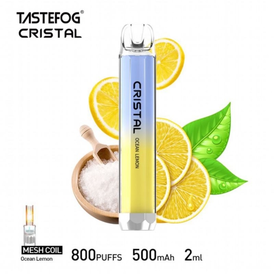 2024 Best Selling Vape Pens TASTEFOG/OEM Crystal 800 Puffs Wholesale