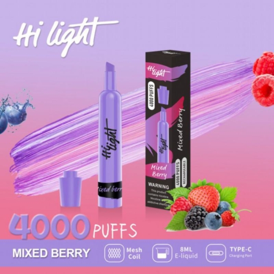 Maskking Hi Light 4000 Puffs Vape Wholesale Price