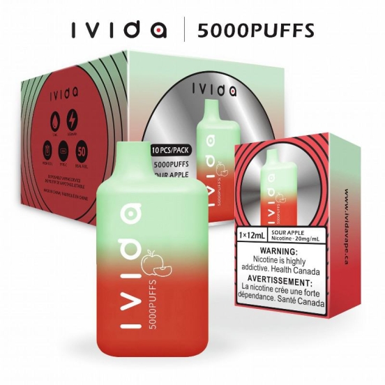 ivida M50 5000 Puffs Disposables Vape Wholesale