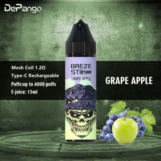 Top-notch Vaping Disposable DePango or Customized Vape Dp-bs-012 Pens Wholesale Price