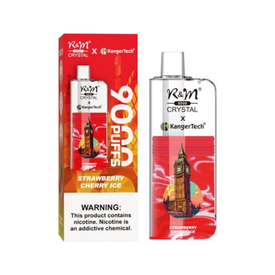 2024's Premium Vape Pen R&M R&m Crystal 9k 9000 Puffs Wholesale Price Vape