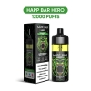 Disposable BANANATIMES/Custom Vape Happ Hero - Disposable 10000 12000 Puffs Pens