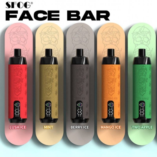 2024 Bulk Price Disposable Vapes SFOG Face 18000 Puffs Wholesale