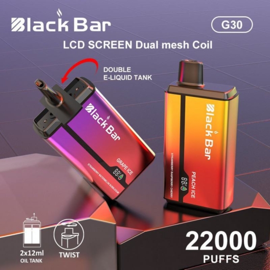 Bulk Price Black & Support Customization G30 22000 Puffs Disposable Vape Wholesale